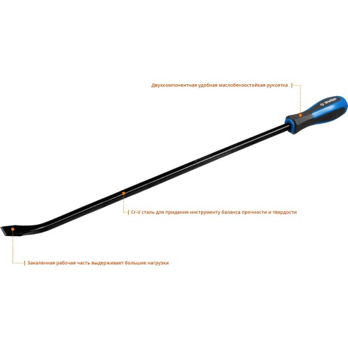 ЗУБР 600 мм, слесарная монтировка, Профессионал (2162-600)