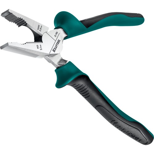 KRAFTOOL 160 мм, комбинированные плоскогубцы с эксцентриковым шарниром (22011-1-16)