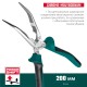 KRAFTOOL 200 мм, изогнутые тонкогубцы (22011-4-20)