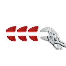 KRAFTOOL Vise-Wrench сменные защитные накладки на губки, для клещей 250 мм, набор из 3-х пар (22067-S3)