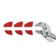 KRAFTOOL Vise-Wrench сменные защитные накладки на губки, для клещей 300 мм, набор из 3-х пар (22069-S3)