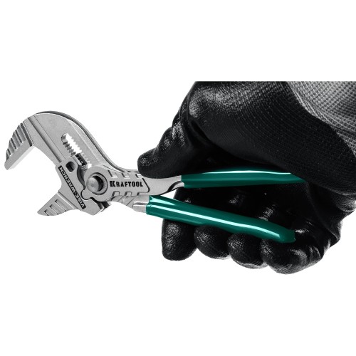 KRAFTOOL Vise-Wrench, 180 мм, клещи переставные-гаечный ключ (22063)