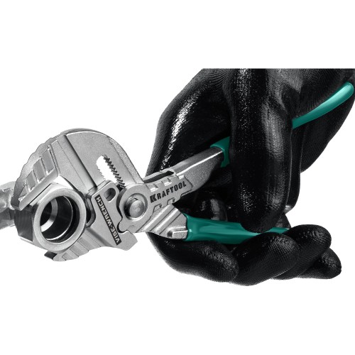 KRAFTOOL Vise-Wrench, 180 мм, клещи переставные-гаечный ключ (22063)
