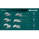 KRAFTOOL Vise-Wrench, 300 мм, клещи переставные-гаечный ключ (22068)