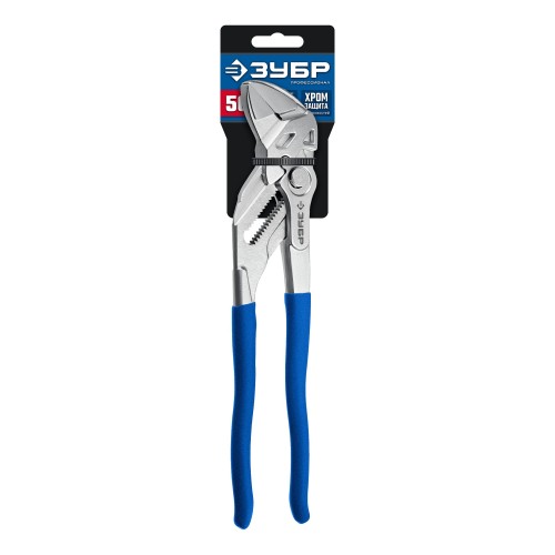 ЗУБР КГК-250 250 мм, клещи переставные-гаечный ключ (22436)
