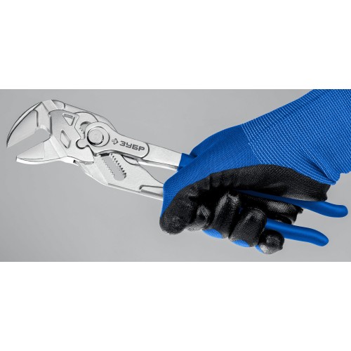 ЗУБР КГК-250 250 мм, клещи переставные-гаечный ключ (22436)