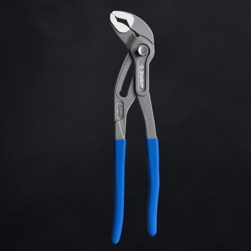 ЗУБР Профи 250 мм, захват 60 мм, CrV, переставные клещи с быстрым перемещением (22441-25)