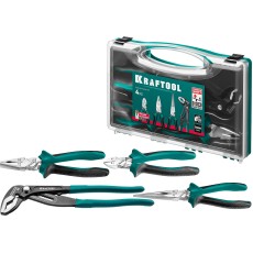 KRAFTOOL 4 предм., набор губцевого инструмента (22012)