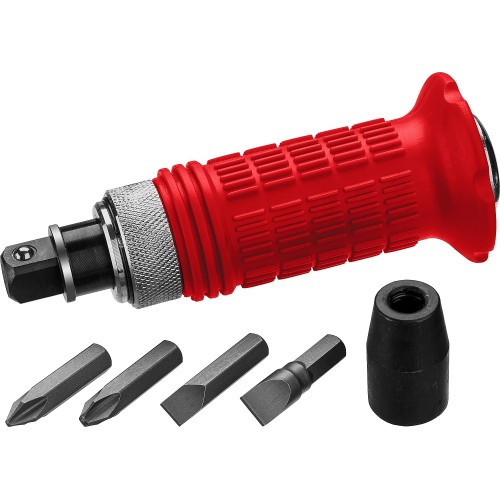 ЗУБР 6 предм., ударно-поворотная отвертка (2565)