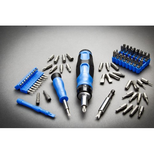 ЗУБР 129 предм., реверсивная отвертка с насадками, Профессионал (25237-H129)