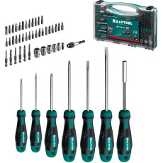 KRAFTOOL X-Drive 50, 50 предм., набор отверток и насадок (25815)