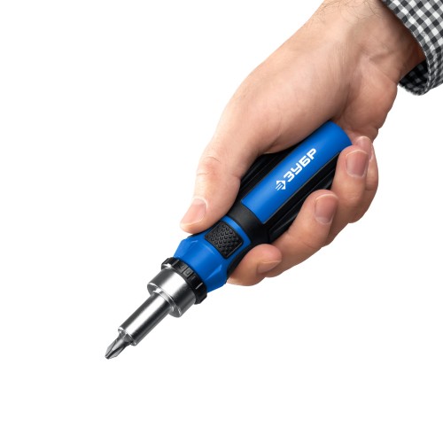 ЗУБР Компакт-38, 38 предм., реверсивная отвертка с насадками, Профессионал (25165-H38)