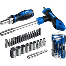 ЗУБР Компакт-Т29, 29 предм., реверсивная отвёртка с насадками, Профессионал (25168-H29)