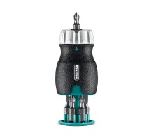 KRAFTOOL EXTREM Kompakt набор: реверсивная отвертка с битами 6 шт (25877)