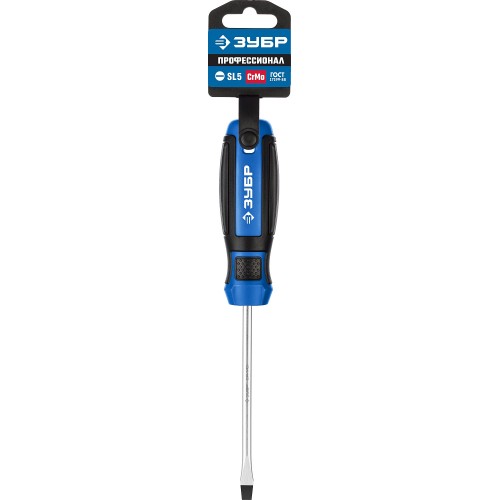 ЗУБР SL5 x 100 мм, отвёртка, Профессионал (25231-5)
