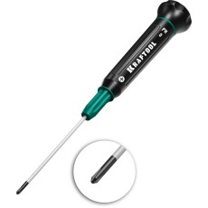 KRAFTOOL Precision PH0, отвертка для точных работ (25682-0)