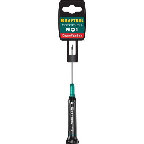 KRAFTOOL Precision PH0, отвертка для точных работ (25682-0)