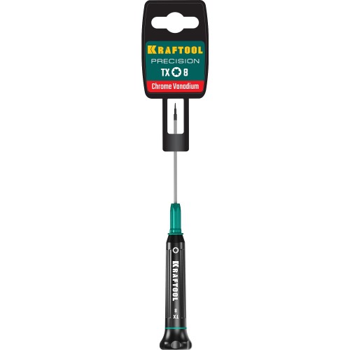 KRAFTOOL Precision TX8, отвертка для точных работ (25684-08)