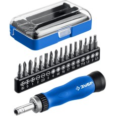 ЗУБР 17 предм., реверсивная отвертка для точных работ, Профессионал (25626-H17)