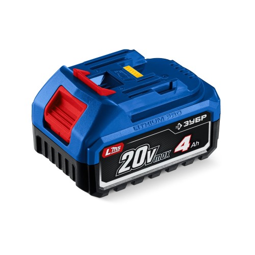 ЗУБР Power PRO, 20 В, 4.0 А·ч, аккумулятор LMS, ПРОФЕССИОНАЛ (BP-P-20-4)