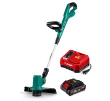 ЗУБР 20 В, 310 мм, 1 АКБ LMS (2 Ач), триммер аккумуляторный бесщеточный (ТАБ-2031-21)