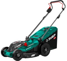 ЗУБР 40 В (2x20В), 460 мм, без АКБ (LMS), газонокосилка аккумуляторная бесщеточная (ГКЛ-4046)