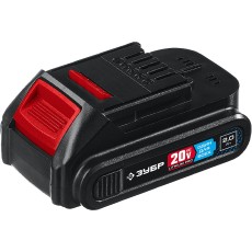 ЗУБР T7, 20 В, 2.0 А·ч, аккумуляторная батарея, Профессионал (ST7-20-2)