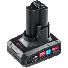 ЗУБР 12 В, 4.0 А·ч, аккумулятор тип Т7, Профессионал (ST7-12-4)