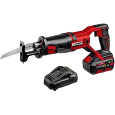 ЗУБР С1-18, 18 В, 180 мм, 1 АКБ (4 А·ч), сабельная пила (СПЛ-185-41)