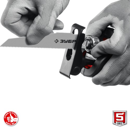 ЗУБР С1-18, 18 В, 180 мм, 1 АКБ (4 А·ч), сабельная пила (СПЛ-185-41)