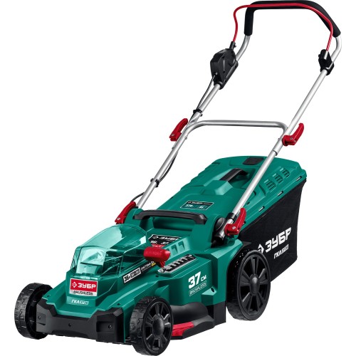 ЗУБР С1-18, 36 В, 37 см, без АКБ, бесщеточная газонокосилка (ГКЛ-3736)