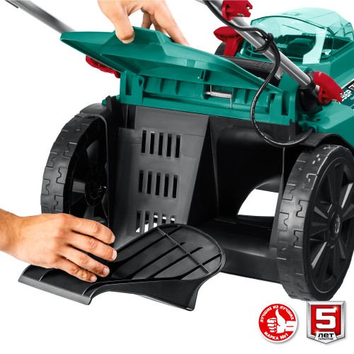 ЗУБР С1-18, 36 В, 37 см, без АКБ, бесщеточная газонокосилка (ГКЛ-3736)