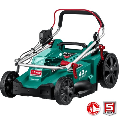 ЗУБР С1-18, 36 В, 43 см, без АКБ, бесщеточная газонокосилка (ГКЛ-4336)