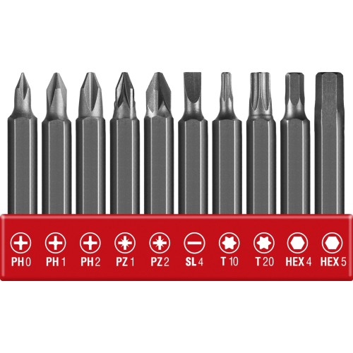 ЗУБР ViX-T 3.6 В, аккумуляторная отвертка-трансформер, кейс, 10 бит (ЗО-ЕМ-3.6 Ли)