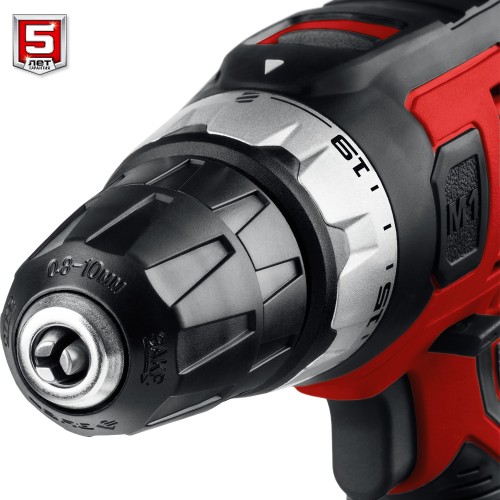 ЗУБР 400 Вт, 40 Н·м, кейс, сетевая дрель-шуруповерт (ДШ-М1-400-2 К)