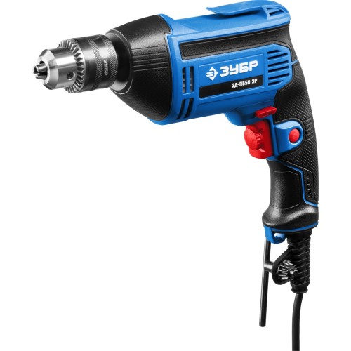 ЗУБР 550 Вт, 13 мм, безударная дрель, Профессионал (ЗД-П550 ЭР)