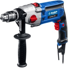 ЗУБР 850 Вт, 13 мм, 2 скорости, ударная дрель, мет. корпус, Профессионал (ДУ-П850 ЭРМ)