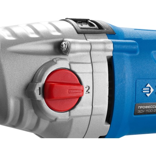 ЗУБР 1100 Вт, 13 мм, 2 скорости, ударная дрель, мет. корпус, Профессионал (ЗДУ-1100 ЭРММ2)
