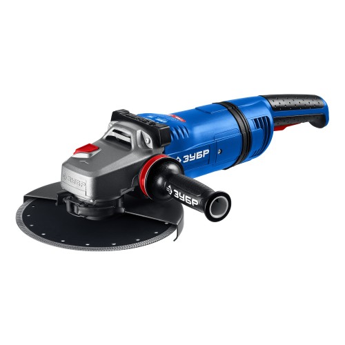 ЗУБР 2700 Вт, d230 мм, УШМ, АВТ защита, фланец ″МИГ″, Профессионал (УШМ-П230-2700 ПВСТ)