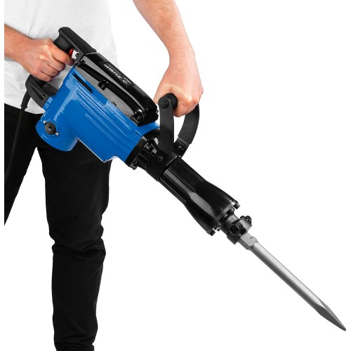 ЗУБР Бетонолом, 40 Дж, 1700 Вт, отбойный молоток HEX-30, Профессионал (ЗМ-40-1700 К)