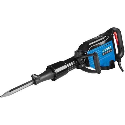 ЗУБР Бетонолом, 50 Дж, 2000 Вт, АВТ, отбойный молоток HEX-28, Профессионал (ЗМ-50-2000 ВК)