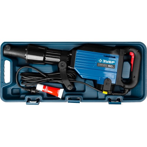 ЗУБР Бетонолом, 50 Дж, 2000 Вт, АВТ, отбойный молоток HEX-28, Профессионал (ЗМ-50-2000 ВК)