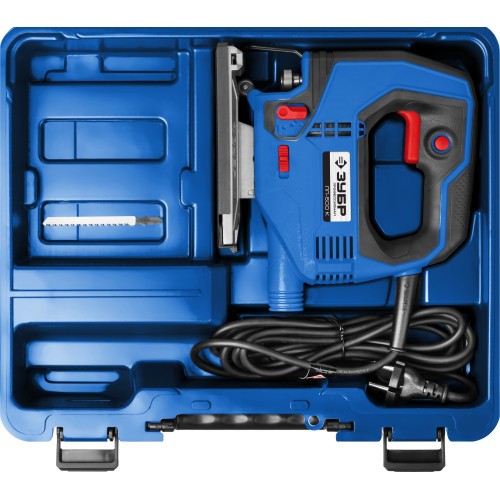 ЗУБР 500 Вт, 65 мм, электрический лобзик, кейс, Профессионал (ЛП-500 К)