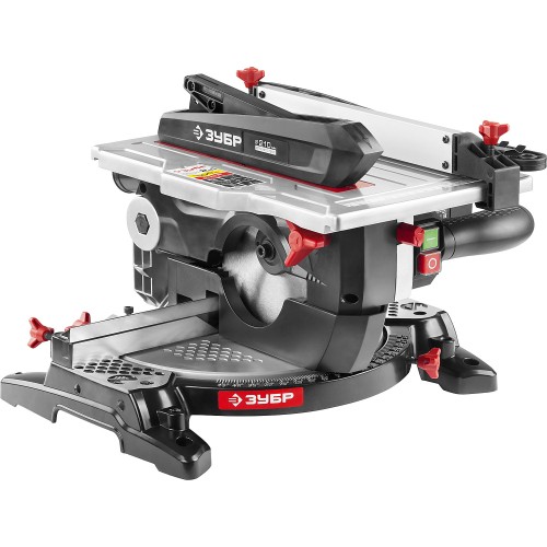 ЗУБР Ø 210, 1500 Вт, пила торцовочная комбинированная (ЗПТК-210-1500)