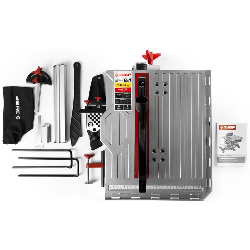 ЗУБР ЗПТК-305-1900 пила торцовочная комбинированная, d 305 х 30 мм, 1900 Вт