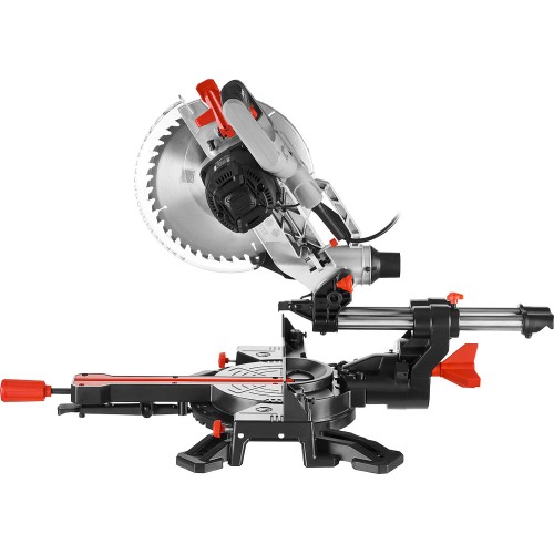 ЗУБР ЗПТ-255-1800 ПЛ пила торцовочная с протяжкой, d 255 х 30 мм, 1800 Вт