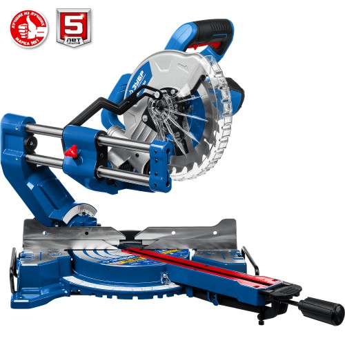 ЗУБР Профессионал ППТ-216-П пила торцовочная с протяжкой, d 216 х 30 мм, 1800 Вт