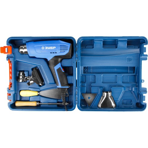 ЗУБР 1800 Вт, технический фен, кейс, Профессионал (ФТ-П1800 К)