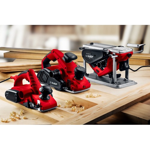 ЗУБР 950 Вт, 82 мм, электрический рубанок (электрорубанок) (ЗР-950-82)