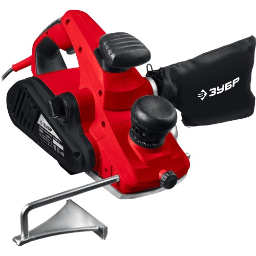 ЗУБР 1300 Вт, 110 мм, электрический рубанок (электрорубанок), станина (ЗР-1300-110)